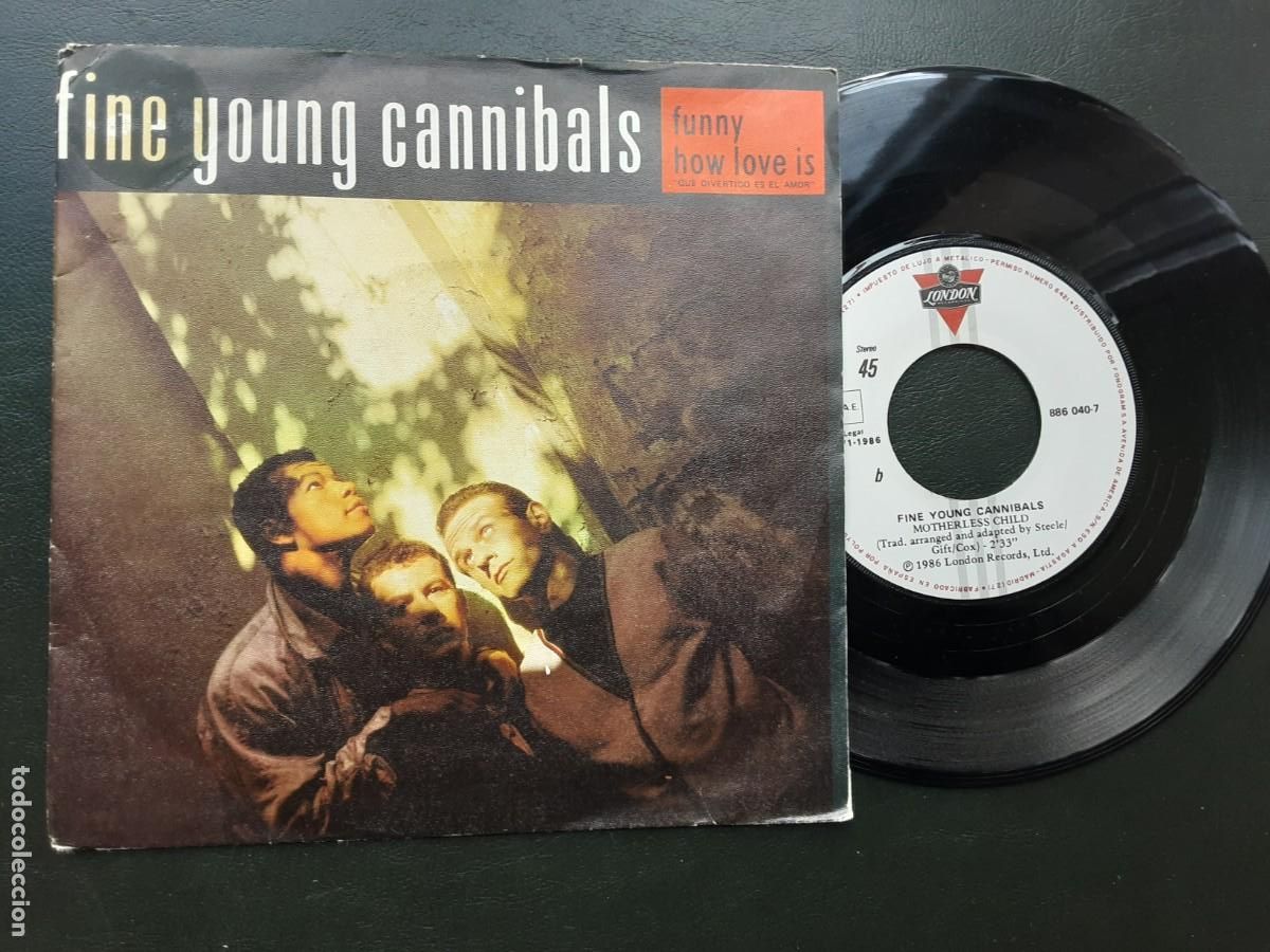 Discos de vinilo: FINE YOUNG CANNIBALS, Funny how love is + Motherless child