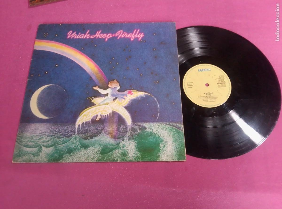 Discos de vinilo: URIAH HEEP FIREFLY GERMANY LP L31 3