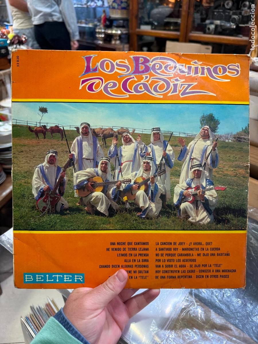 Discos de vinilo: LP LOS BEDUINOS DE CADIZ - CARNAVAL DE CADIZ