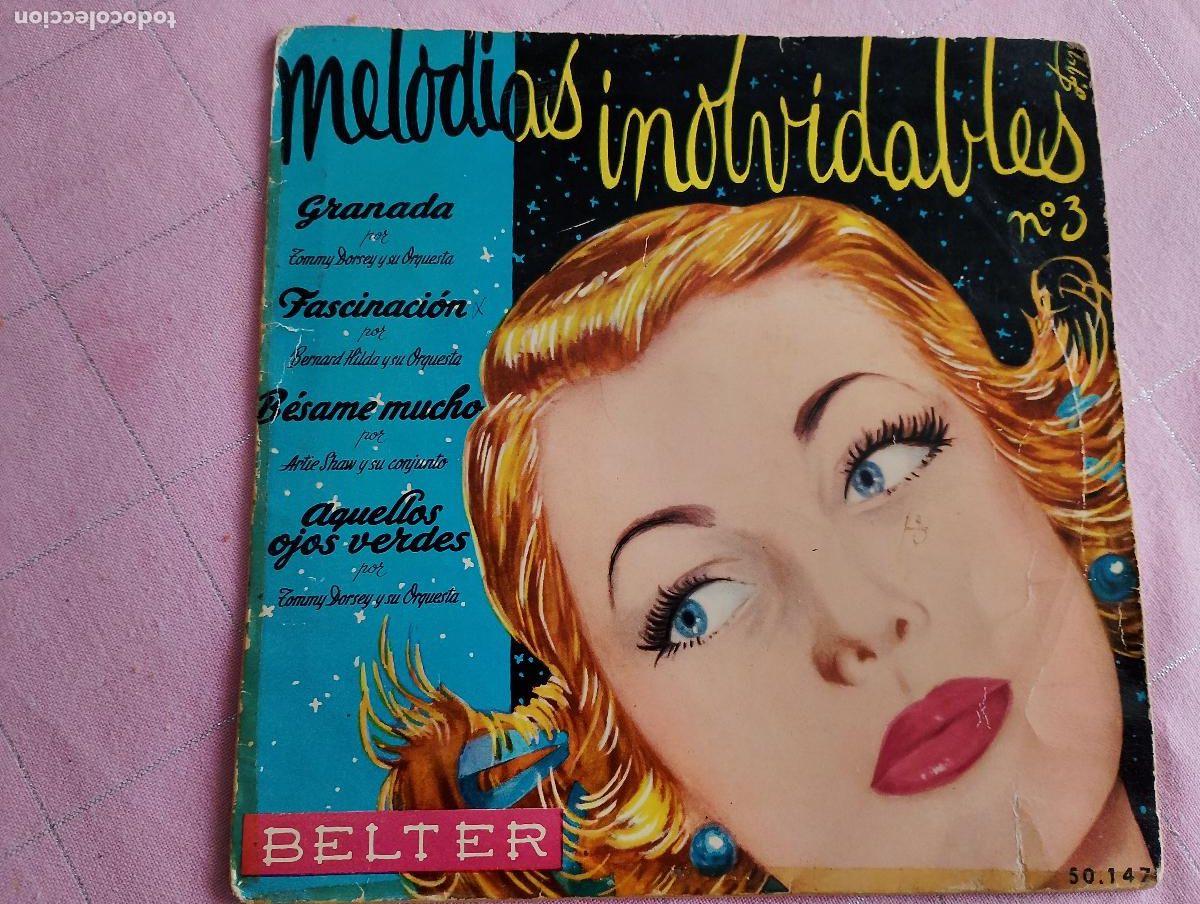 Discos de vinilo: Melodias Inolvidables N&ordm; 3 1959 ed espa&ntilde;ola