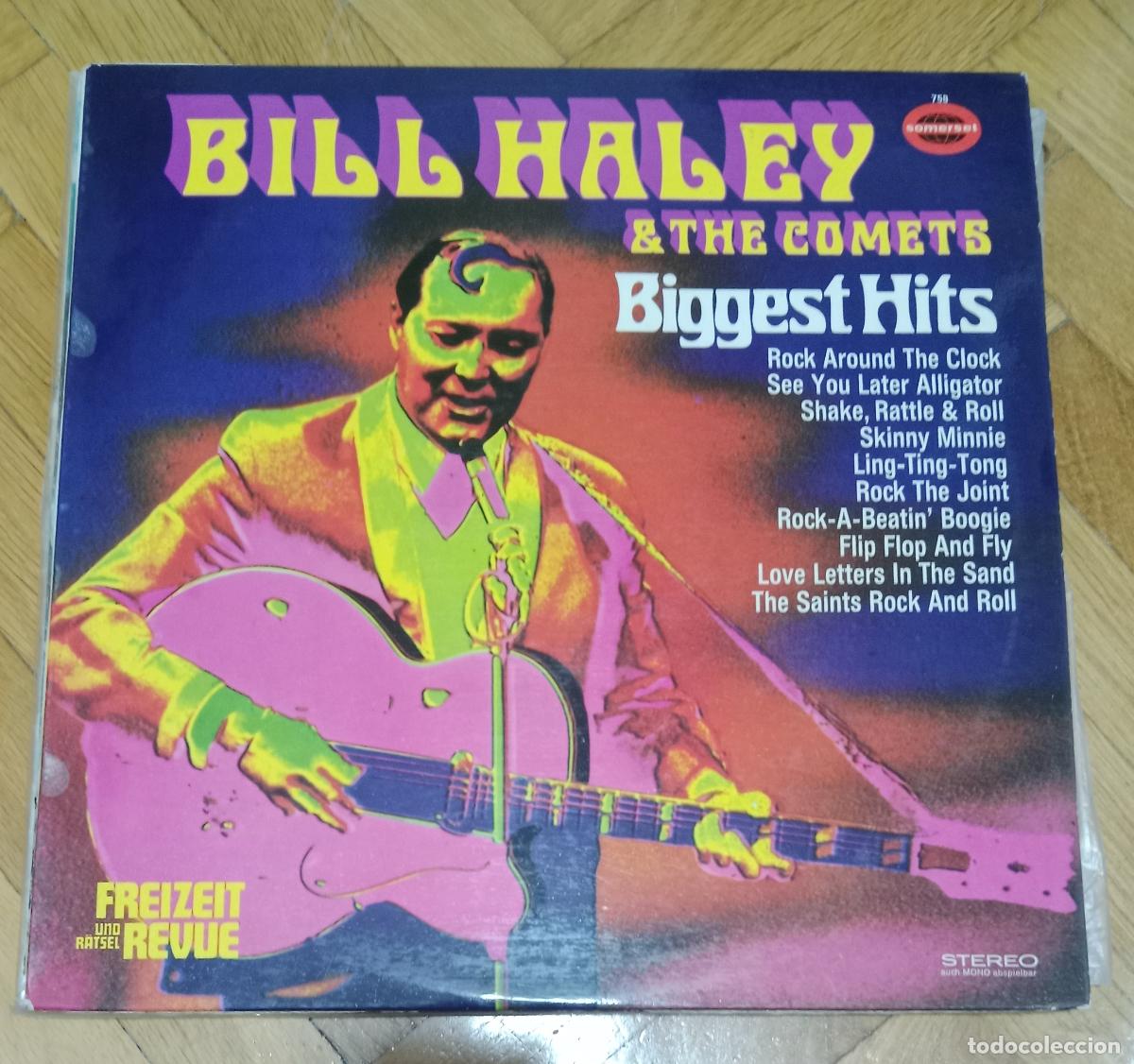 Discos de vinilo: Bill Haley & The Comets &lrm;&ndash; Biggest Hits Lp Alemania 80s