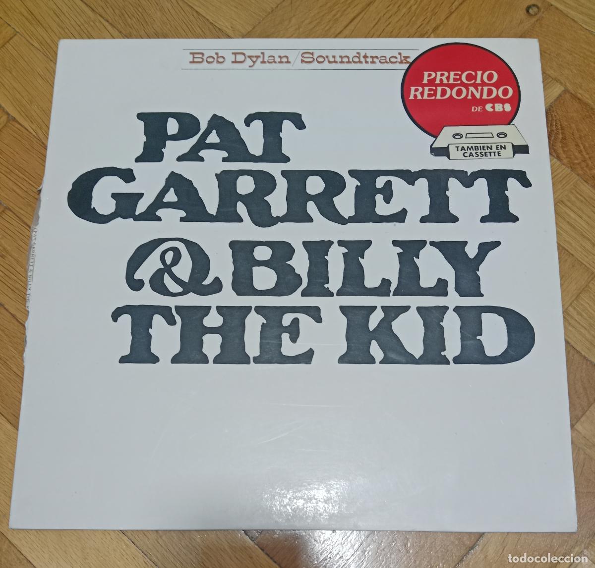 Discos de vinilo: Bob Dylan &lrm;&ndash; Pat Garrett & Billy The Kid - Soundtrack Lp Espa&ntilde;a 80s