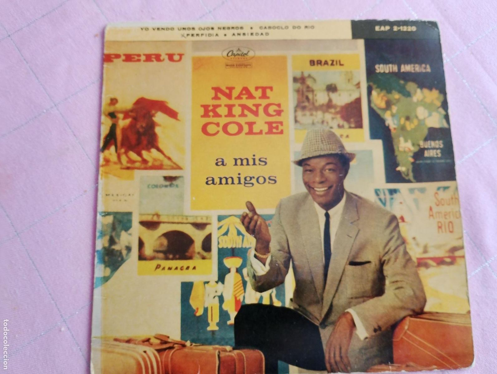 Discos de vinilo: Nat King Cole &lrm;&ndash; A Mis Amigos 1960 ed espa&ntilde;ola