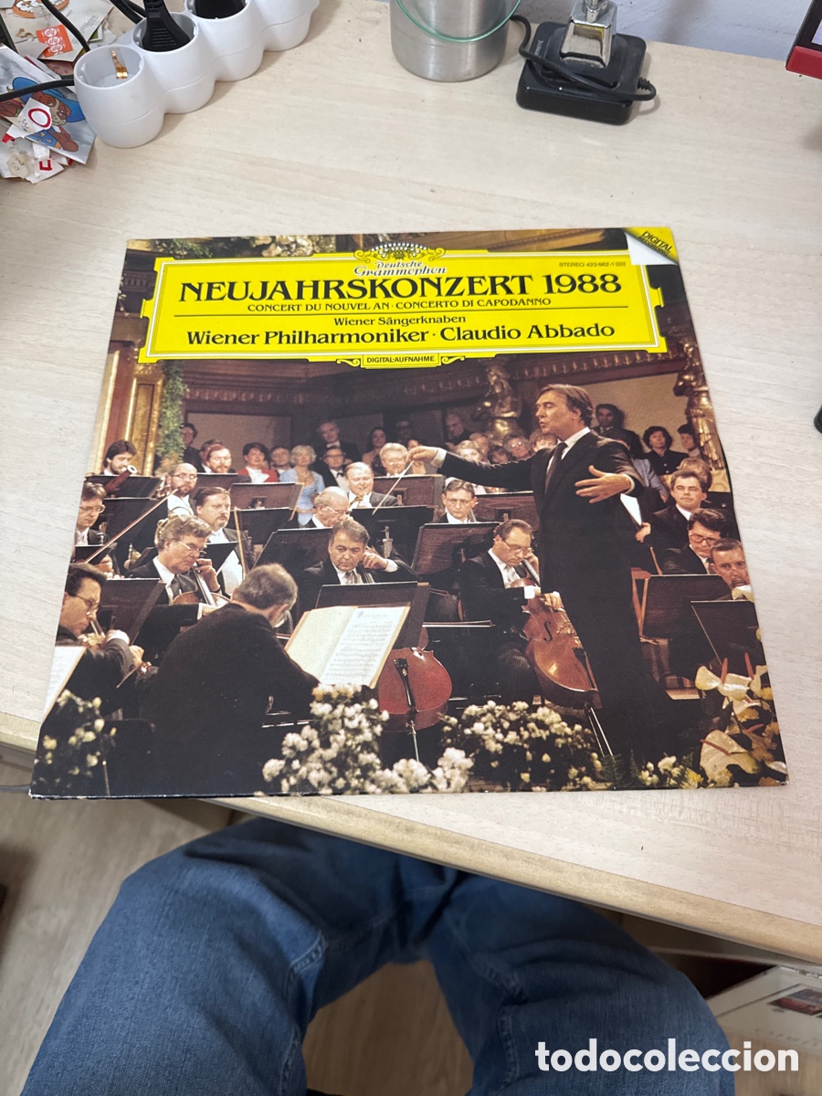 Discos de vinilo: DISCO VINILO Claudio Abbado &lrm;&ndash; Neujahrskonzert 1988