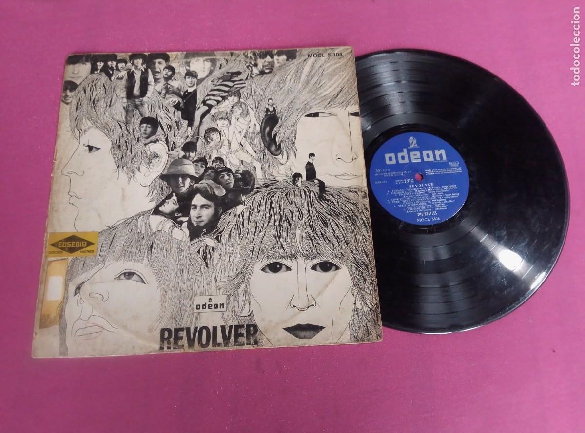 Discos de vinilo: THE BEATLES REVOLVER 1966 LP L31 3