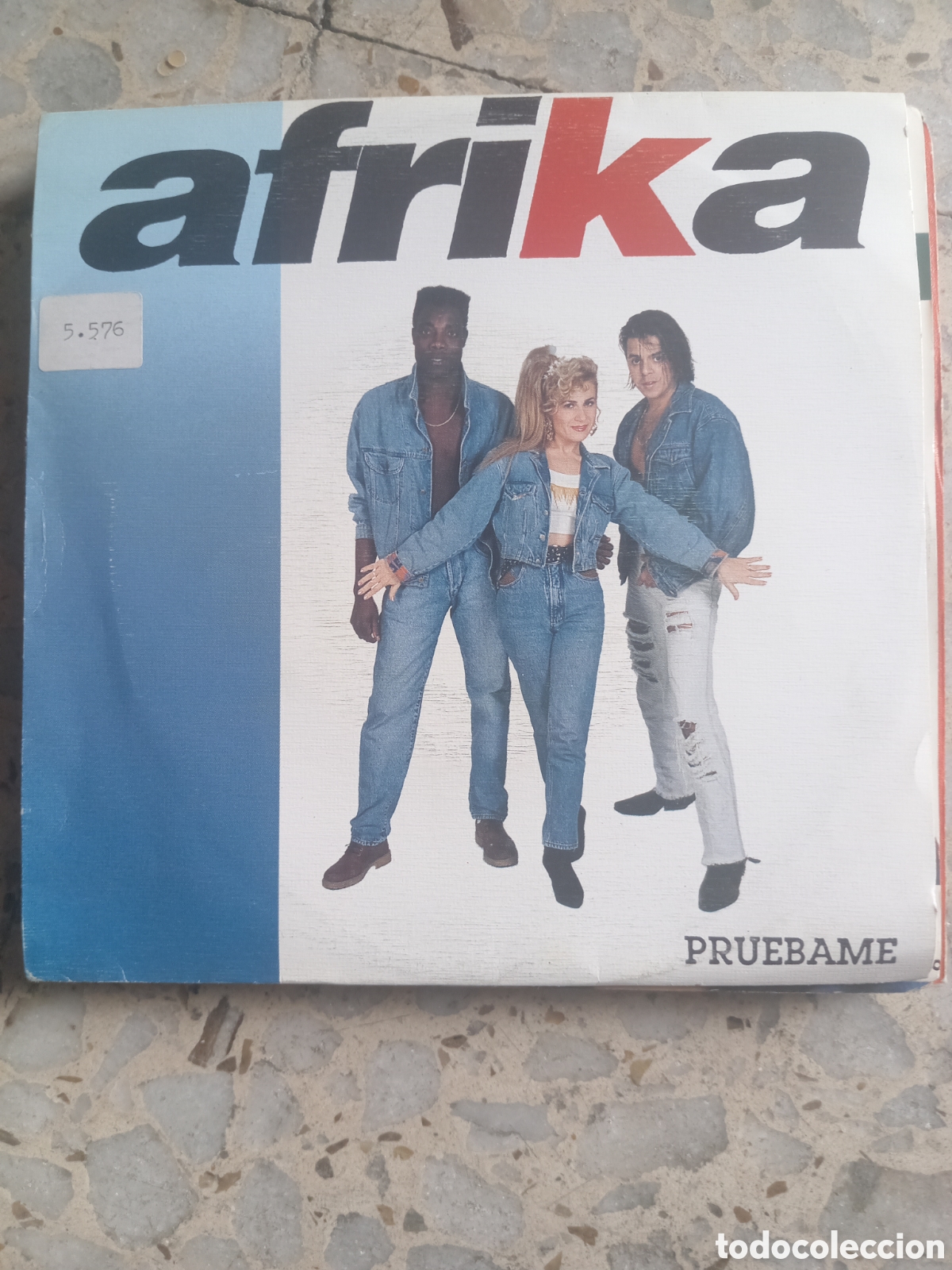Discos de vinilo: SGL AFRIKA PRUEBAME 1992 - Foto 1