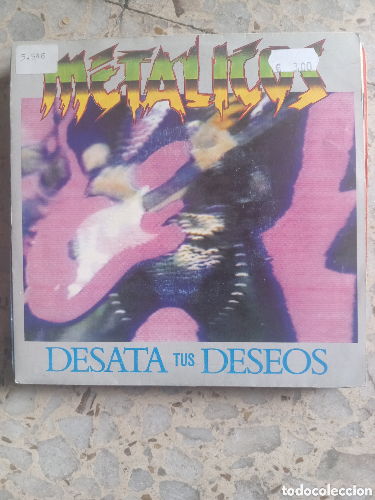 Discos de vinilo: SGL METALICOS DESATA TUS DESEOS 1992 PROMO