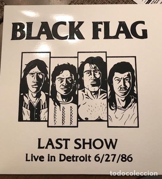 Discos de vinilo: Black Flag &ndash; Last Show - Live In Detroit 6/27/86 lp