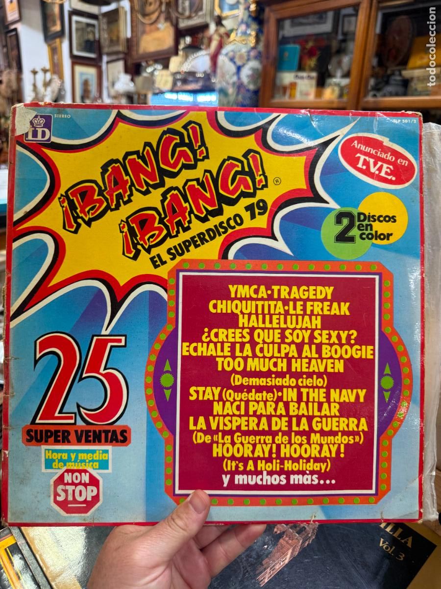 Discos de vinilo: LP &iexcl;BANG! &iexcl;BANG! - EL SUPERDISCO 79