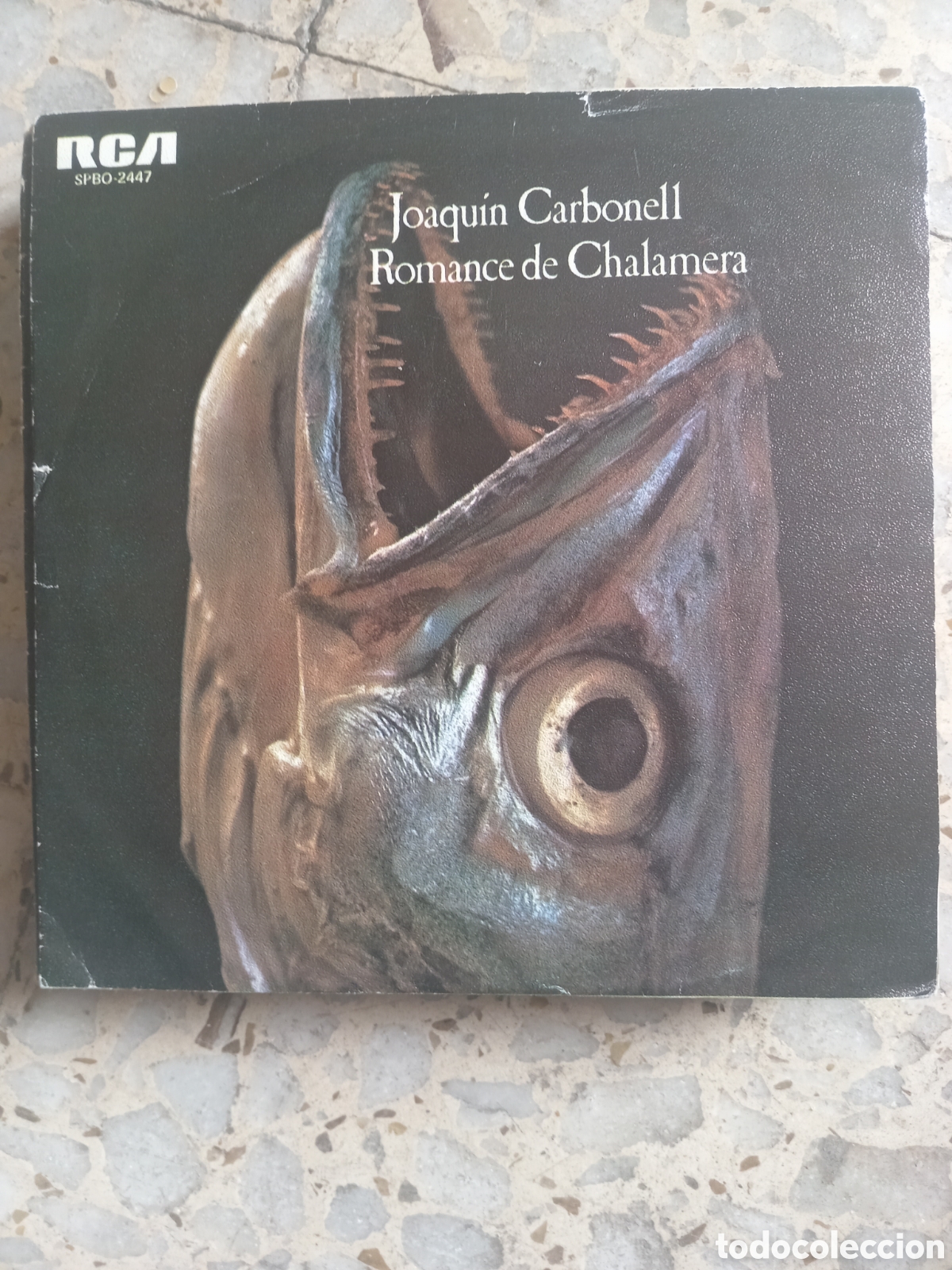 Discos de vinilo: SGL JOAQUIN CARBONELL ROMANCE DE CHALAMERA 1976 PROMO