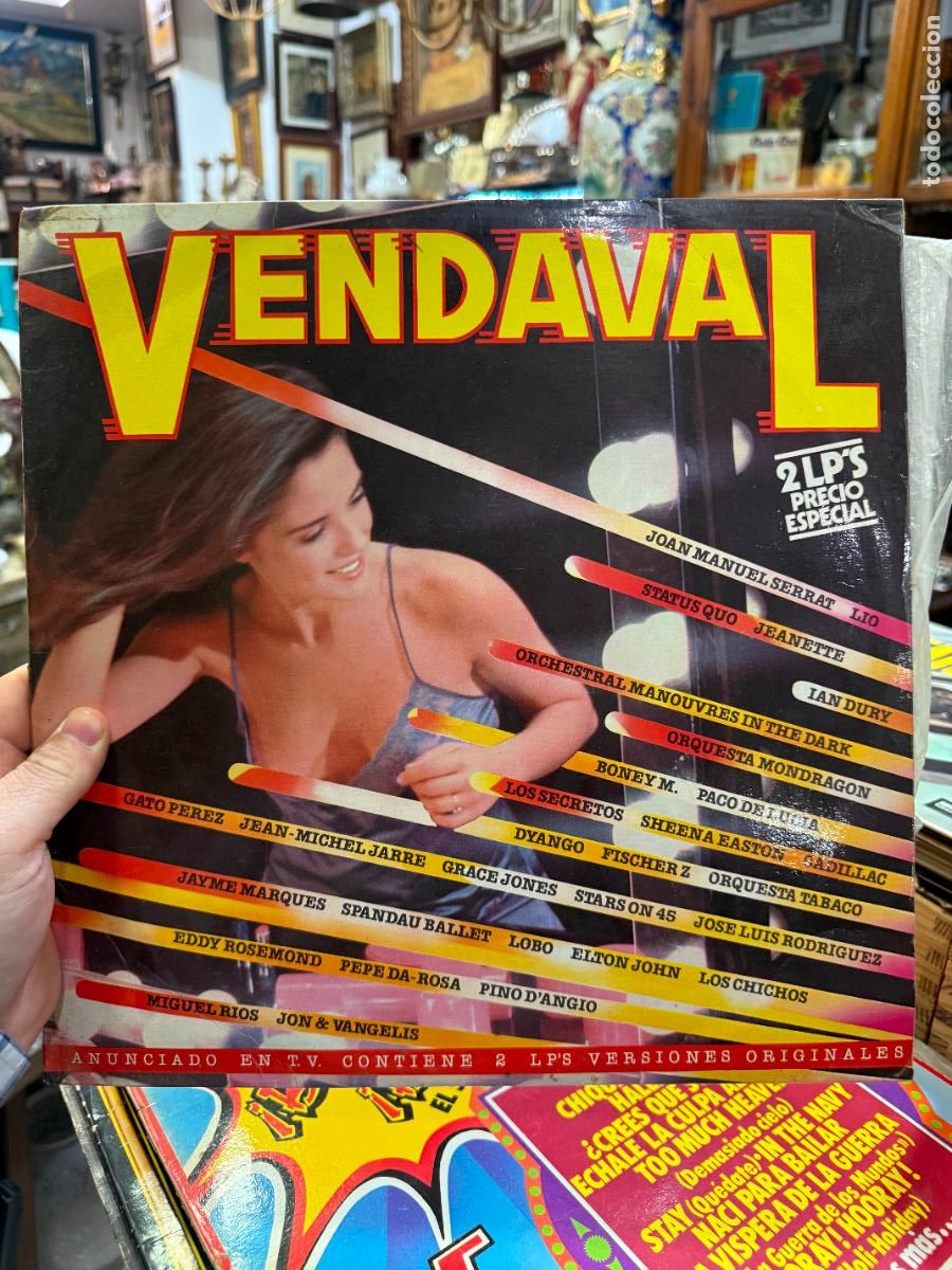 Discos de vinilo: LP VENDAVAL --------
