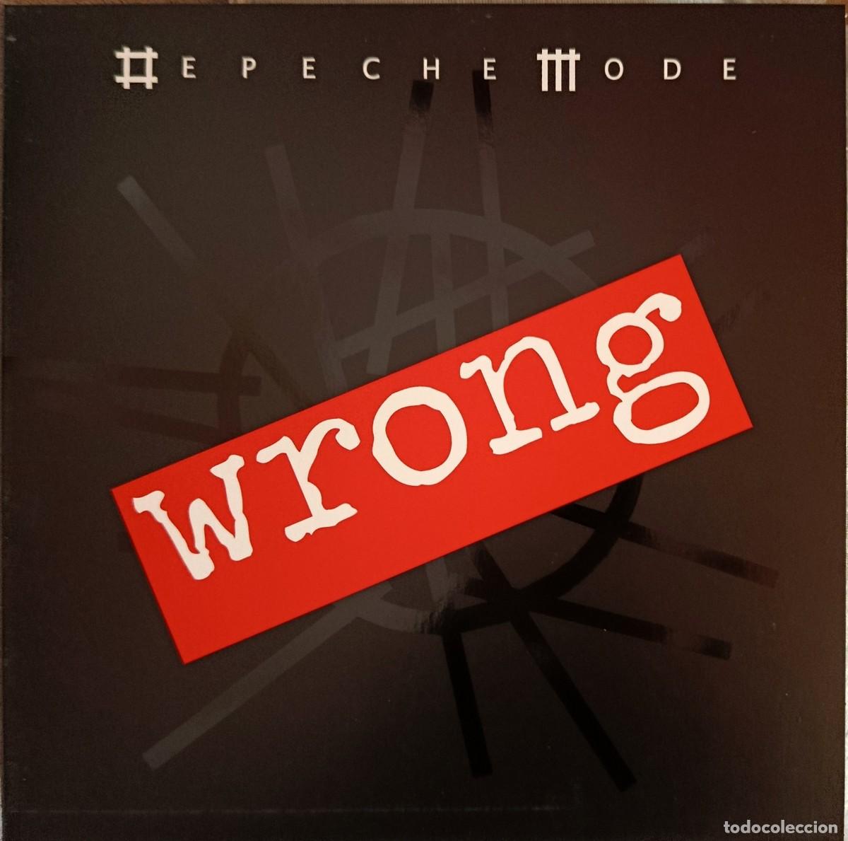 Discos de vinilo: vinilo 12&rdquo;. Depeche Mode. Wrong. Nuevo. 12Bong40