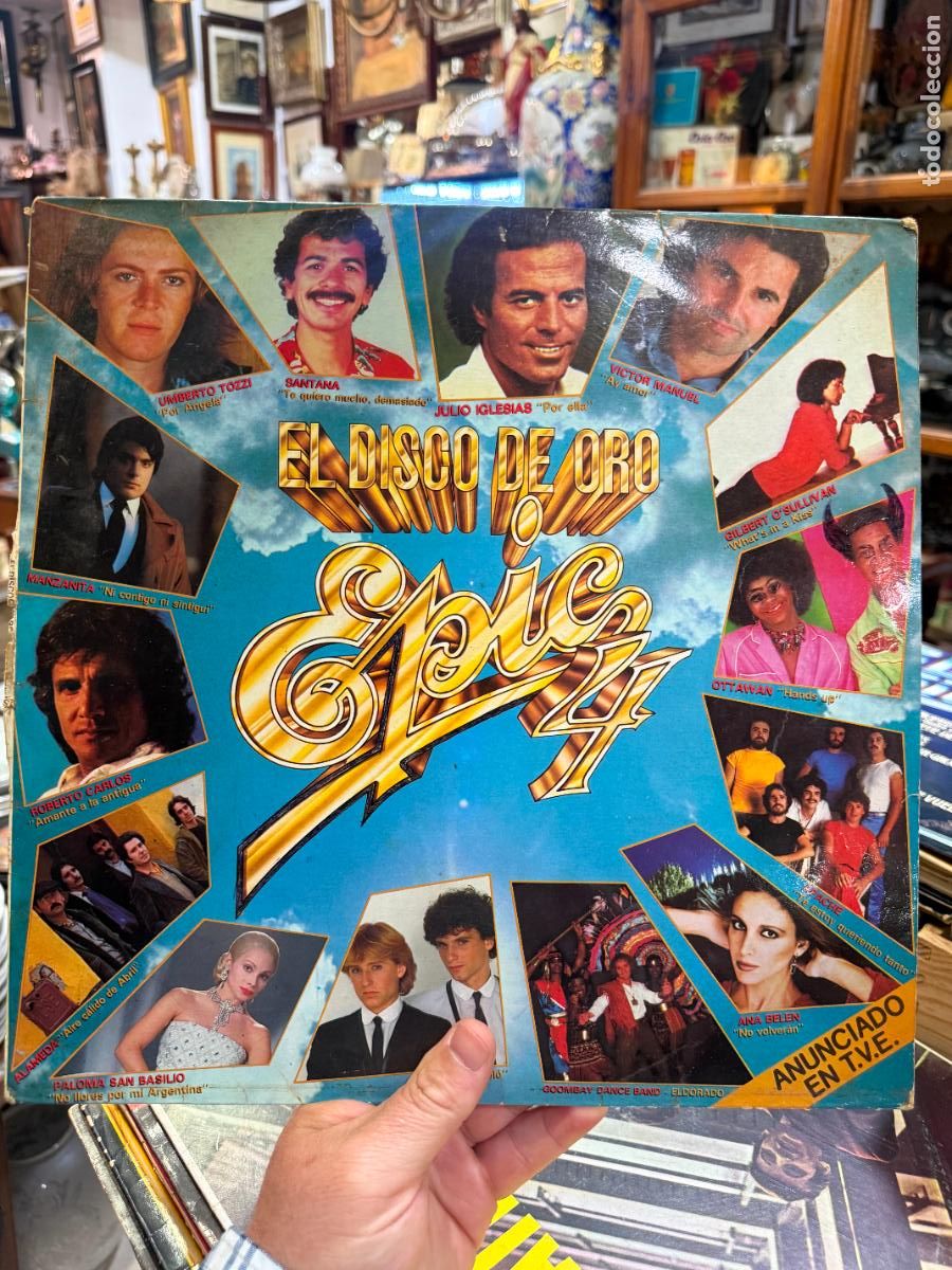 Discos de vinilo: LP EL DISCO DE ORO EPIC 4