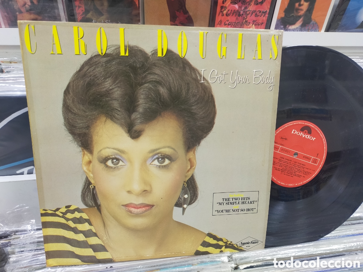 Discos de vinilo: Carol Douglas LP i got your body Espa&ntilde;a 1983