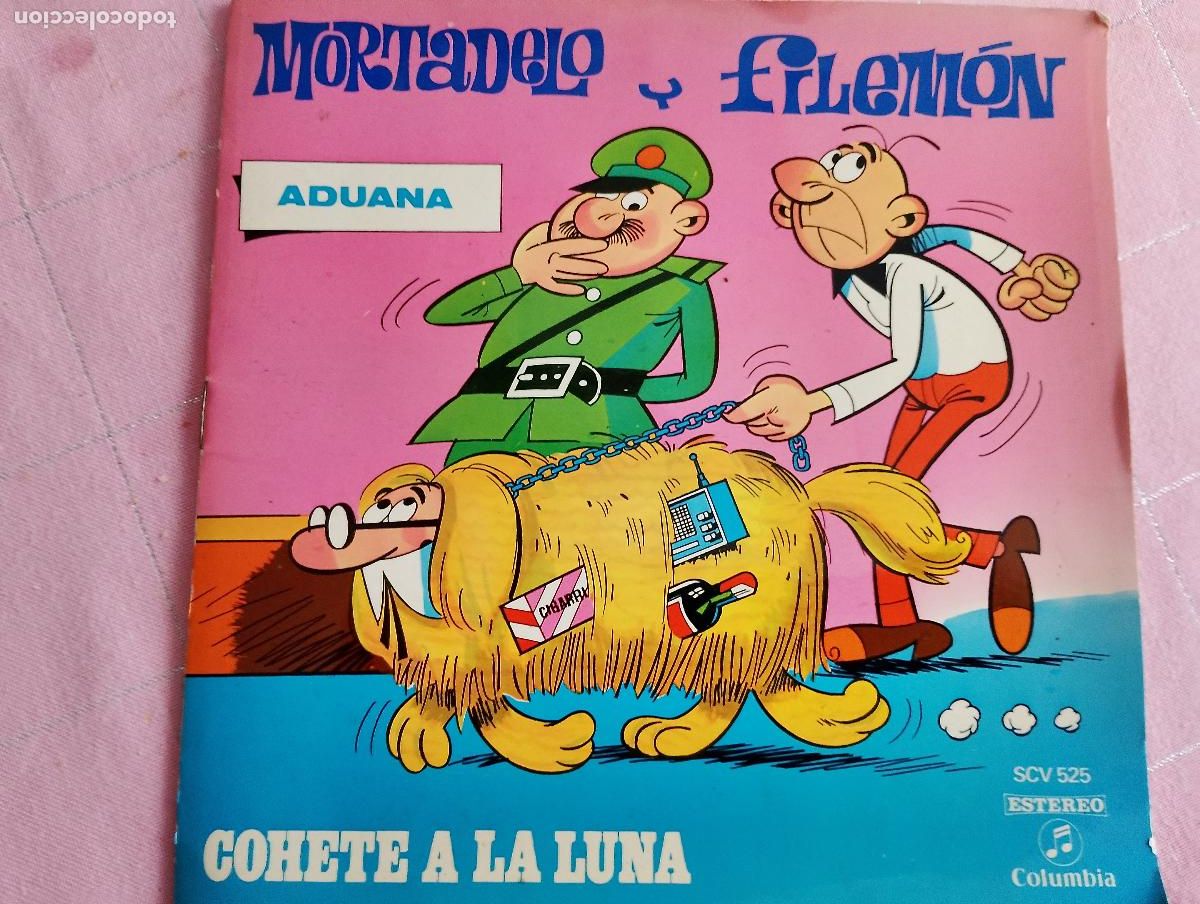 Discos de vinilo: mortadelo Y Filem&oacute;n &lrm;&ndash; Cohete A La Luna 1971 - Foto 2