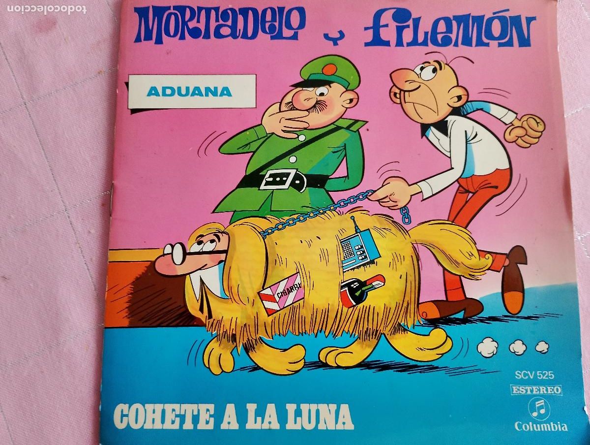 Discos de vinilo: mortadelo Y Filem&oacute;n &lrm;&ndash; Cohete A La Luna 1971 - Foto 1