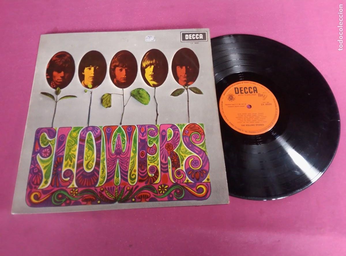 Discos de vinilo: FLOWERS ROLLING STONES 1967 LP L31 3