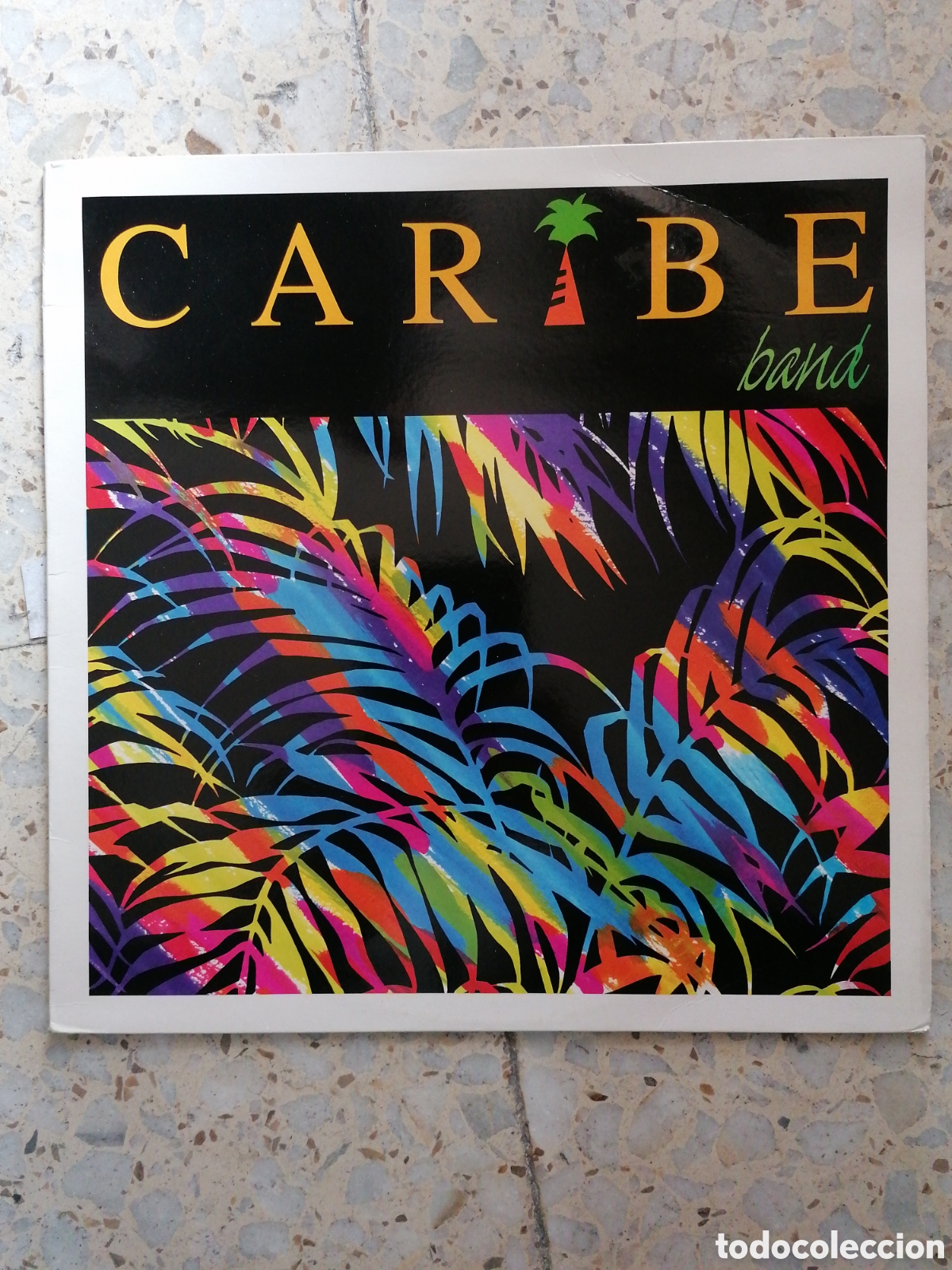 Discos de vinilo: CARIBE BAND LP ESPA&Ntilde;OL 1991 - Foto 1