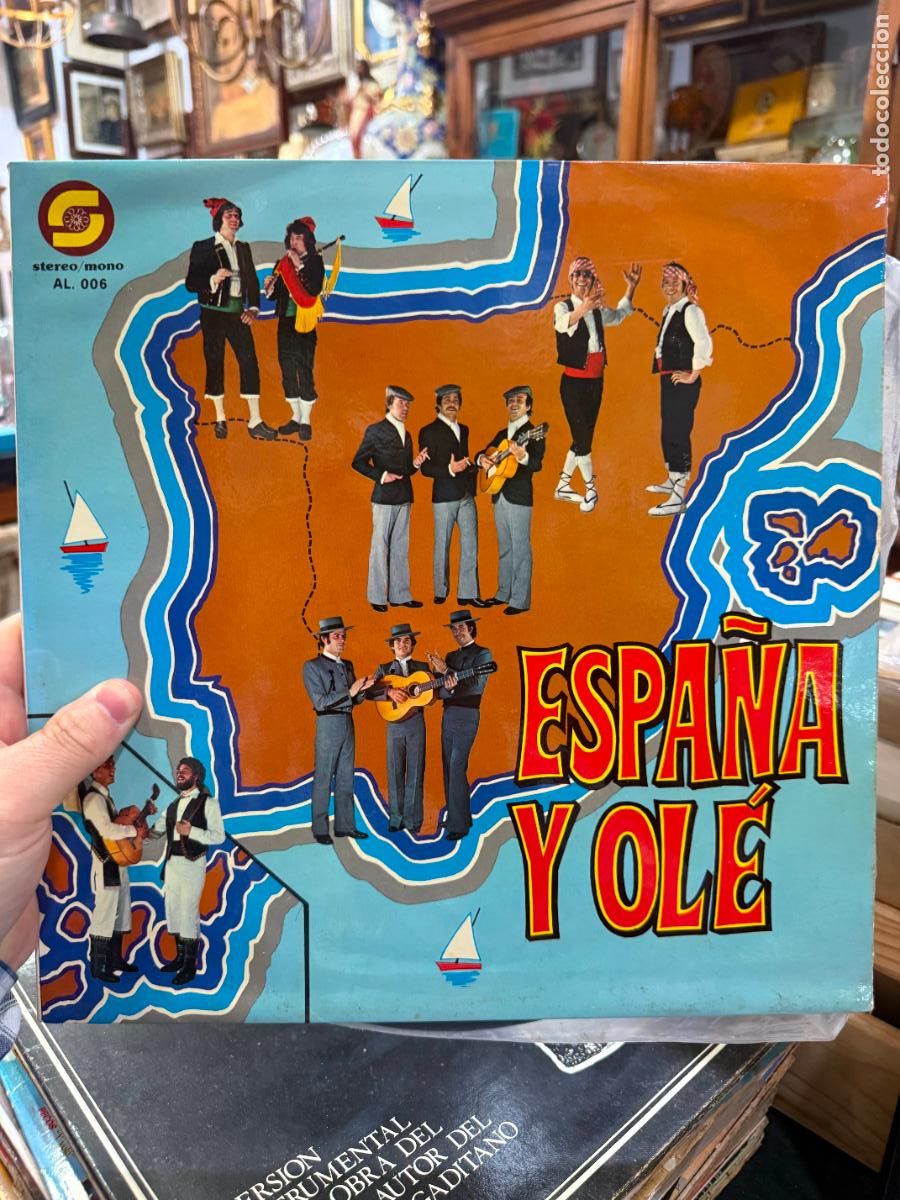 Discos de vinilo: LP ESPA&Ntilde;A Y OLE - CARNAVAL DE CADIZ