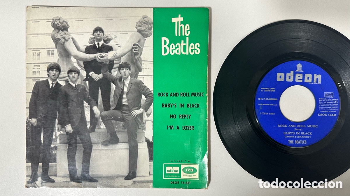 Discos de vinilo: Beatles ep Rock n Roll music. Spain