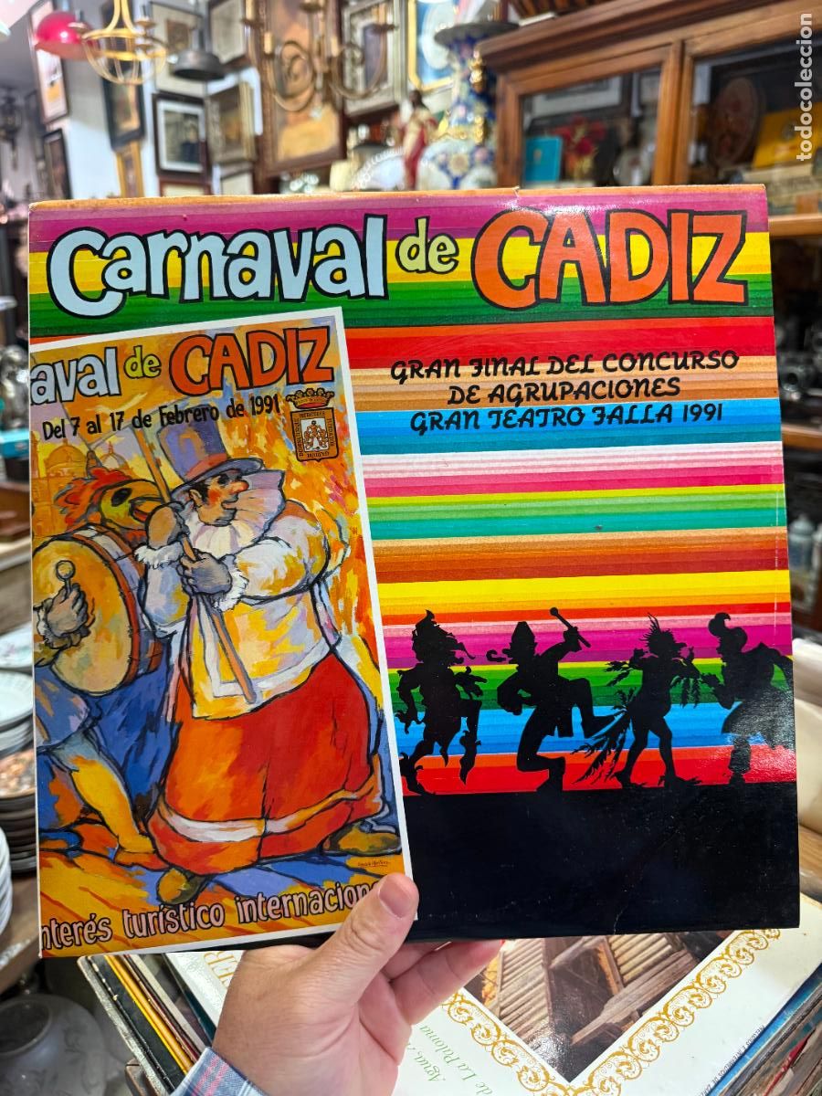 Discos de vinilo: LP CARNAVAL DE CADIZ - FINAL CONCURSO DE AGRUPACIONES A&Ntilde;O 1991