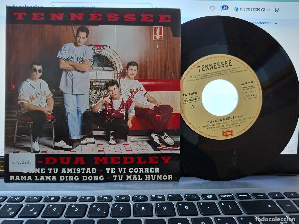 Discos de vinilo: TENNESSEE - DU DUA MEDLEY - SINGLE DE VINILO NEO ROCKABILLY C-36