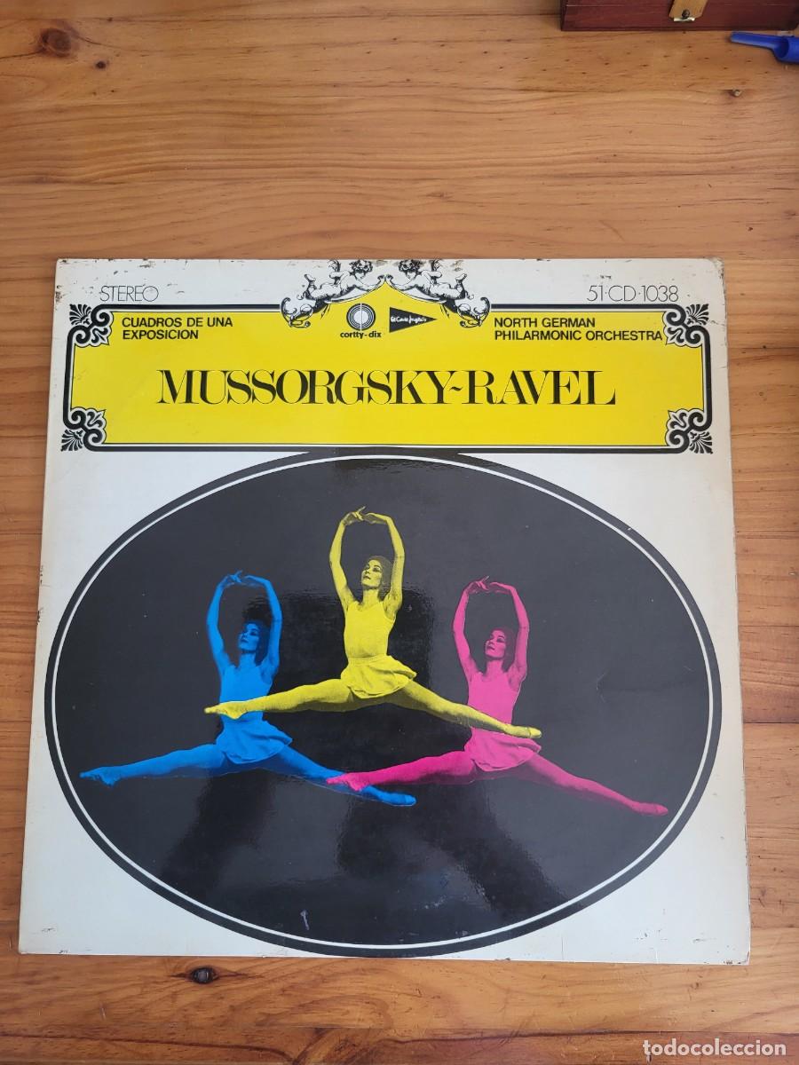Discos de vinilo: MUSSORGSKY-RAVEL CUADROS DE UNA EXPOSICI&Oacute;N