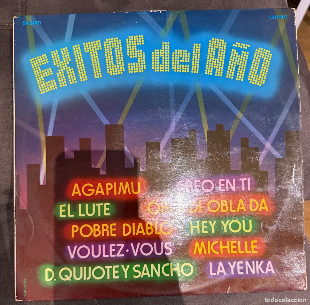 Discos de vinilo: Unknown Artist &lrm;&ndash; Exitos Del A&ntilde;o. Vinilo. Estado VG.VG.1979.R