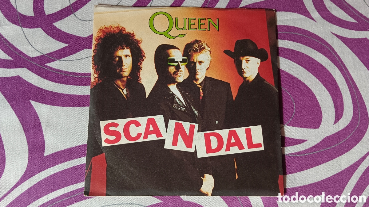 Discos de vinilo: Queen &ndash; Scandal 7&rdquo; Single - Foto 1