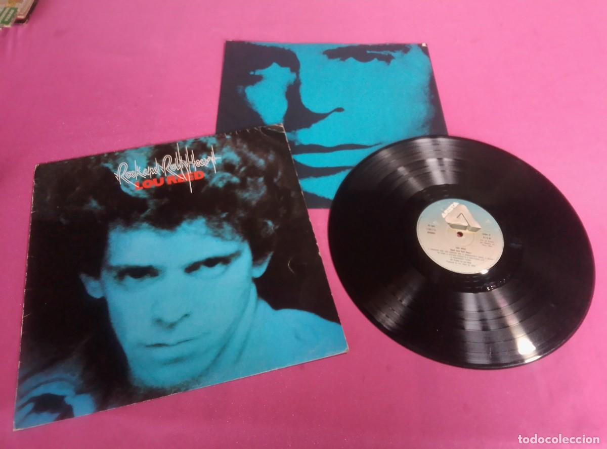 Discos de vinilo: LOU REED ROCK AND ROLL HEART CON ENCARTE 1976 LP L31 3