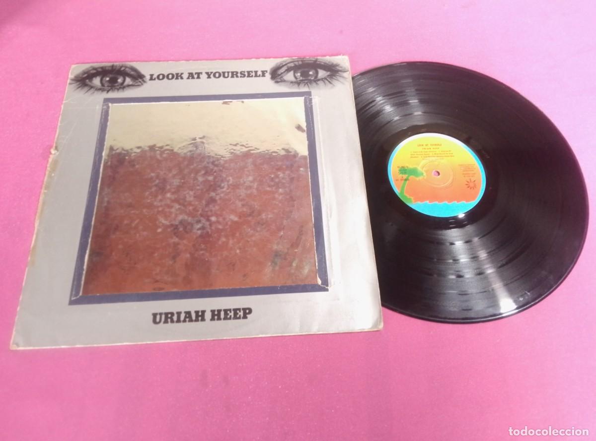Discos de vinilo: URIAH HEEP LOOK AT YOURSELF 1972 LP L31 3