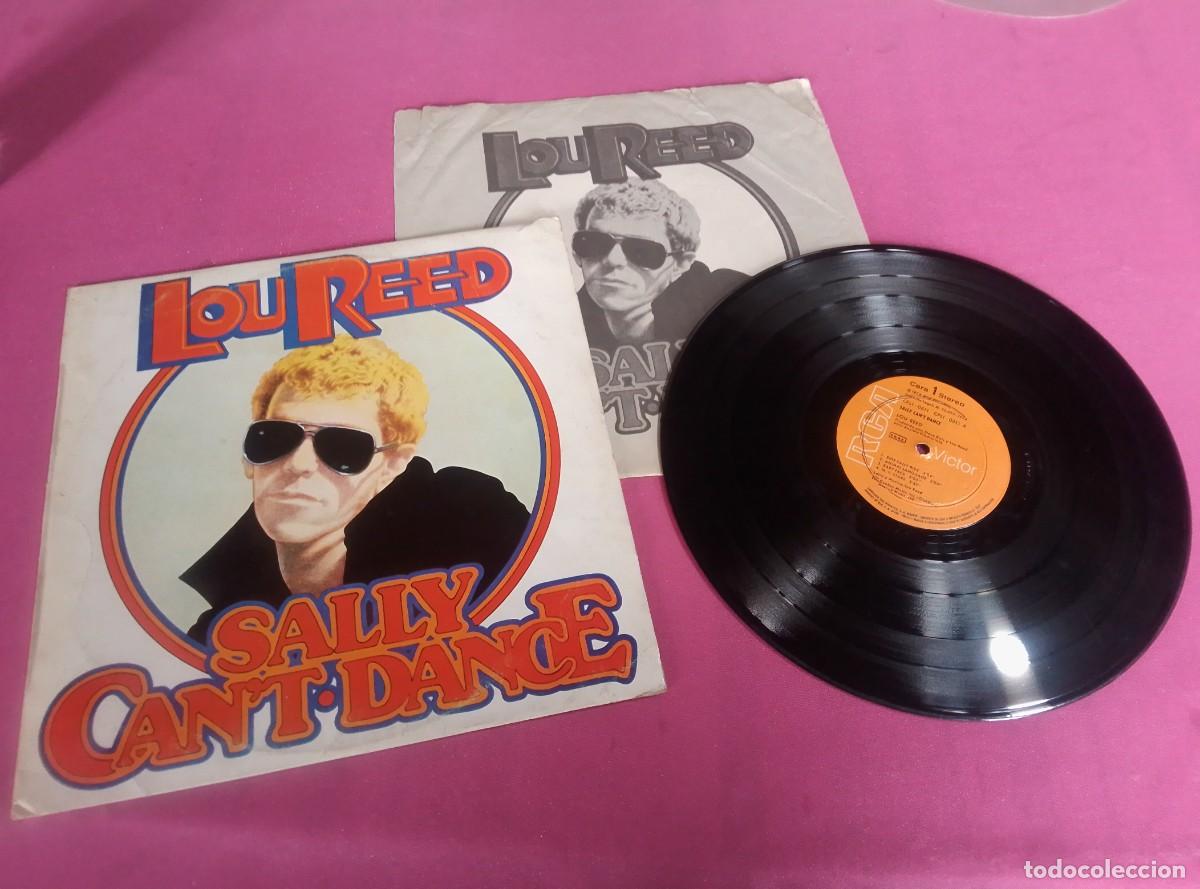 Discos de vinilo: LOU REED SALLY CANT DANCE 1974 LP L31 3