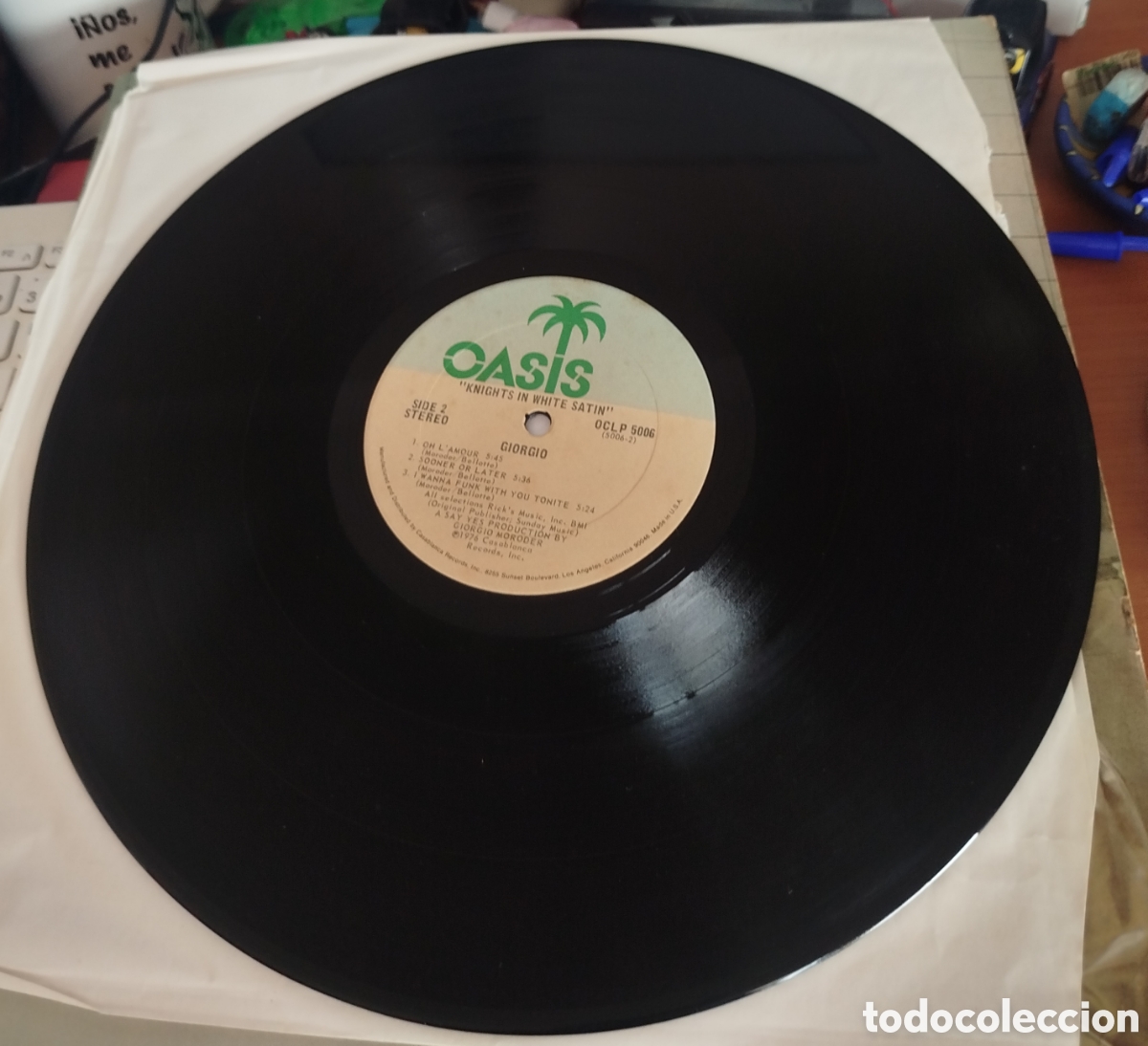 Discos de vinilo: Giorgio &ndash; Knights In White Satin - Foto 2