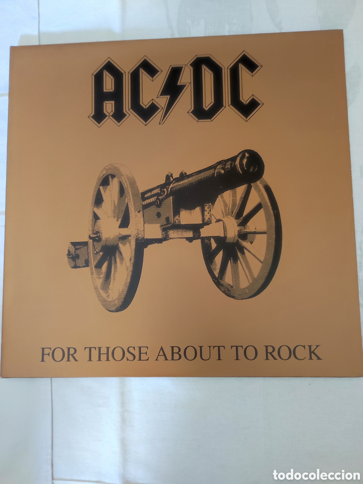 Discos de vinilo: AC/DC - FOR THOSE ABOUT TO ROCK... - Foto 1