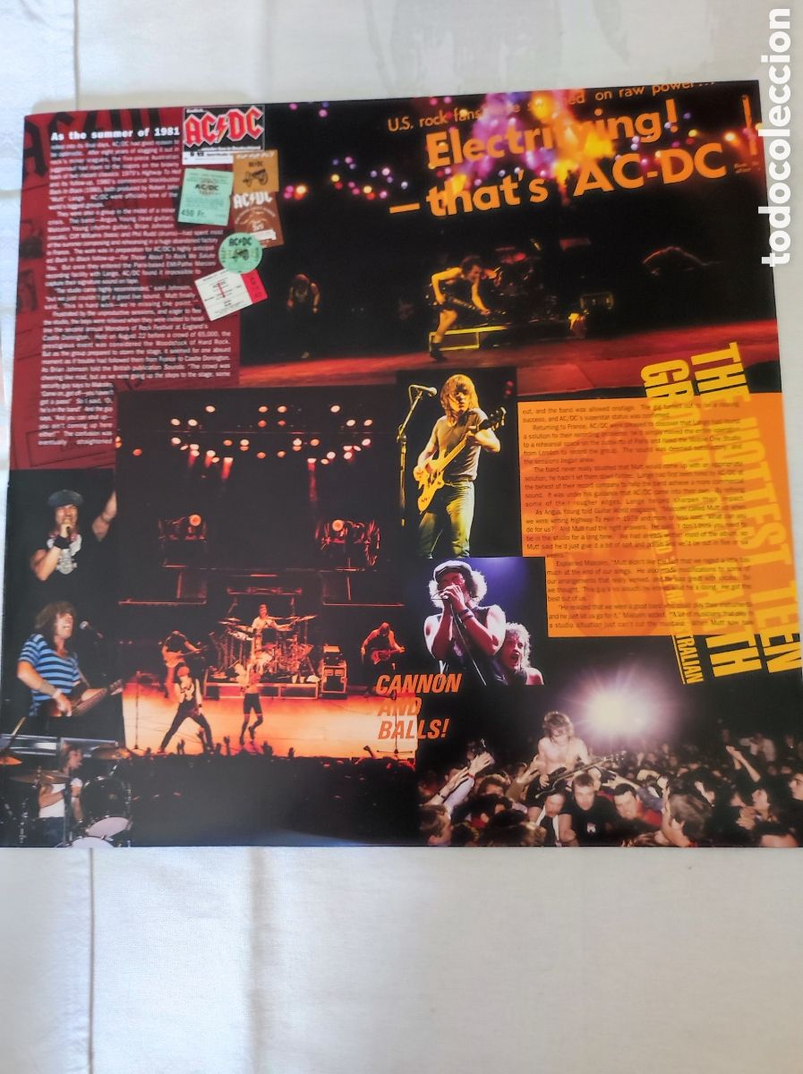 Discos de vinilo: AC/DC - FOR THOSE ABOUT TO ROCK... - Foto 4