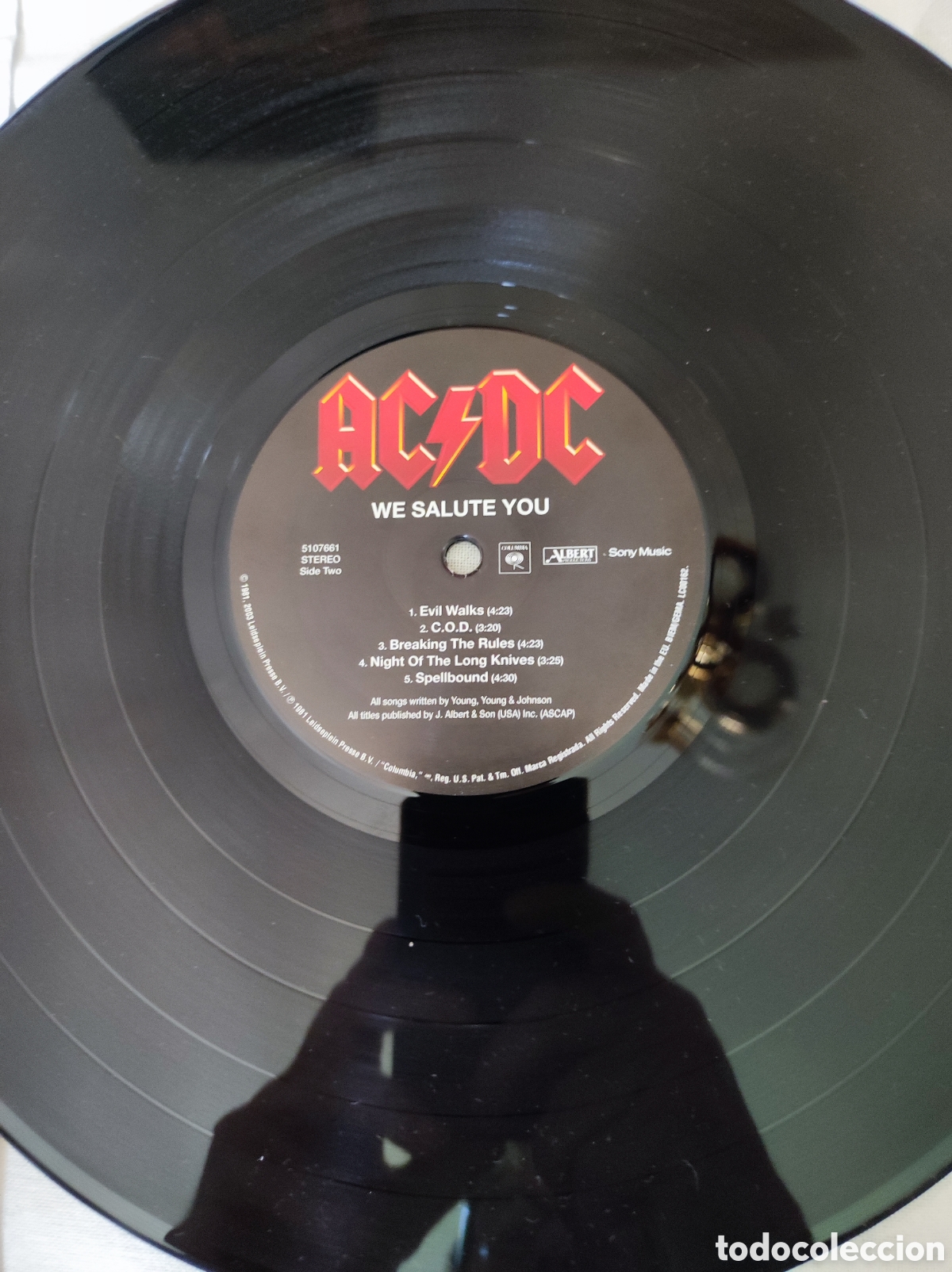 Discos de vinilo: AC/DC - FOR THOSE ABOUT TO ROCK... - Foto 7