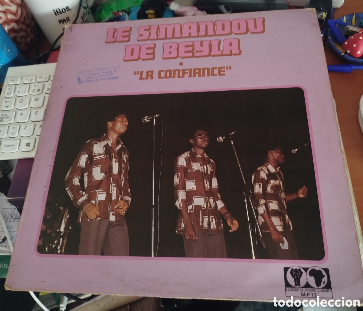 Discos de vinilo: Le Simandounde Beyla - La confiance