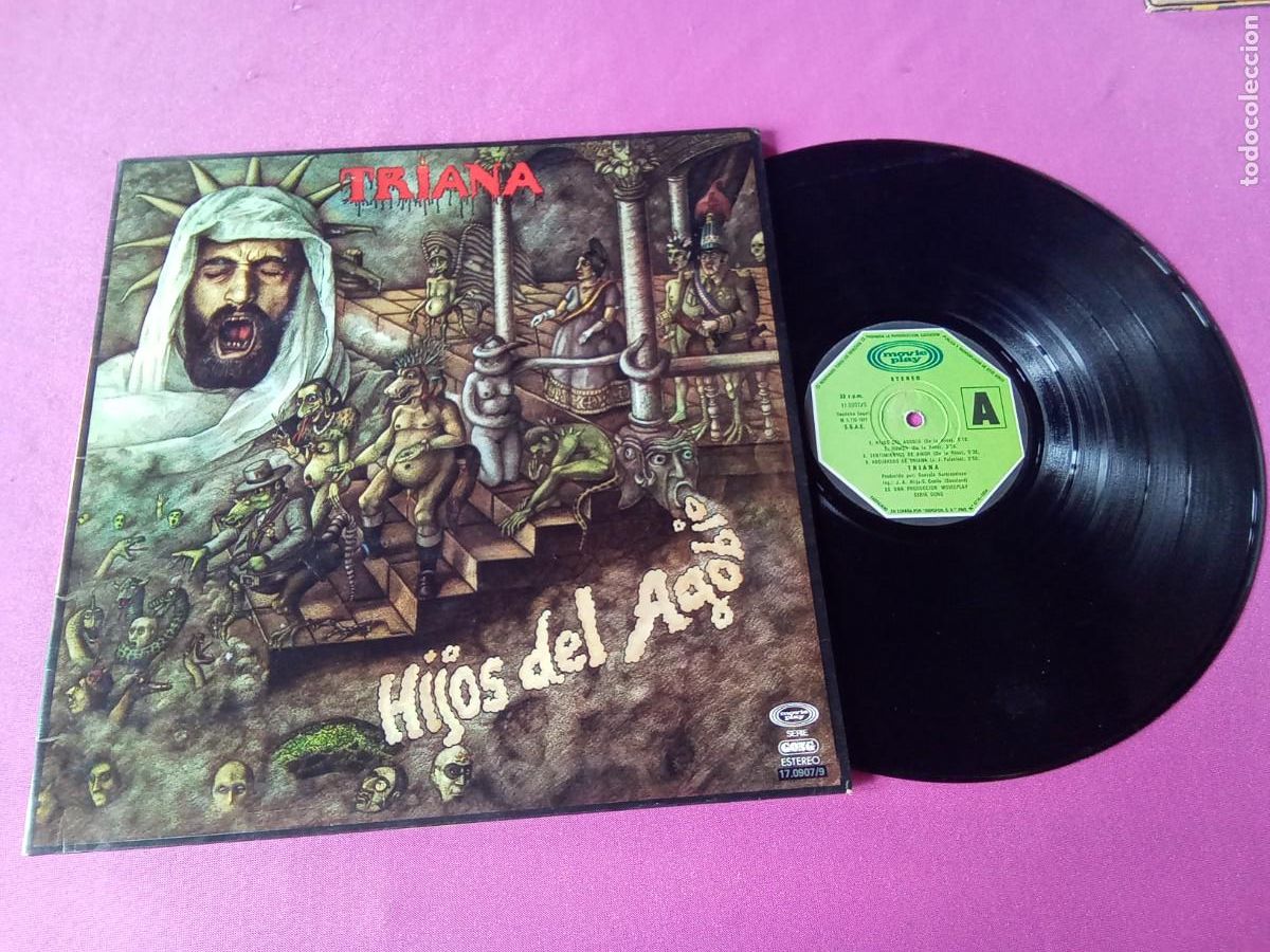 Discos de vinilo: TRIANA HIJOS DEL AGOBIO 1977 LP L31 3