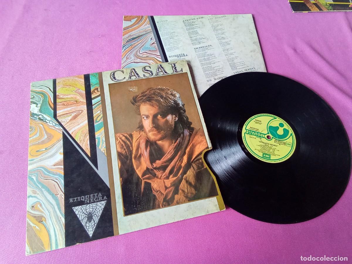 Discos de vinilo: CASAL ETIQUETA NEGRA 1983 LP L31 3