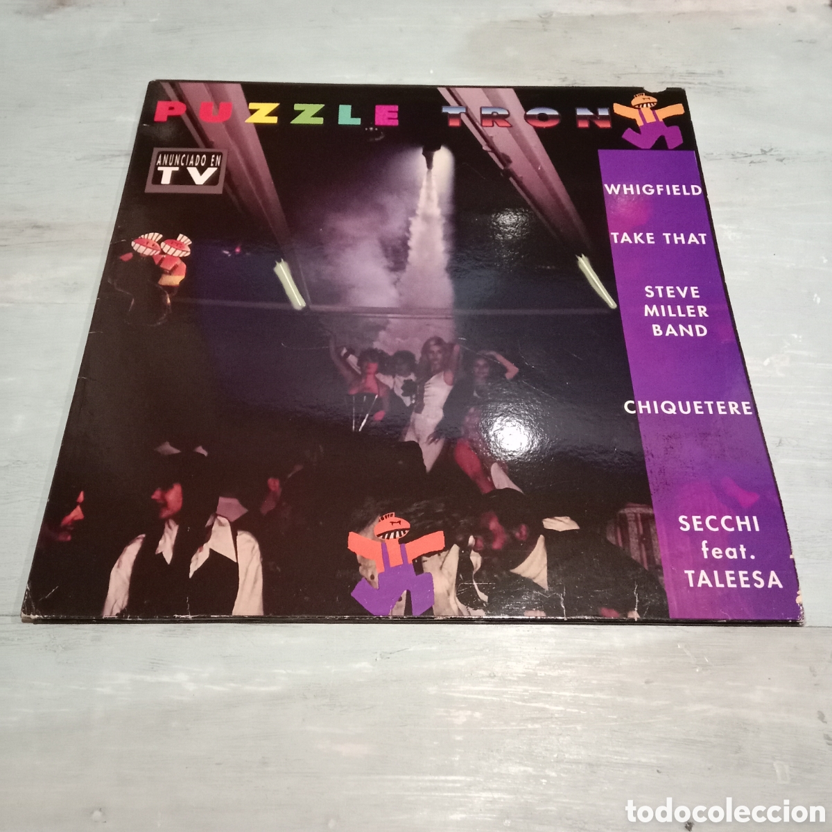 Discos de vinilo: VARIOS - PUZZLETRON - LP DOBLE GATEFOLD