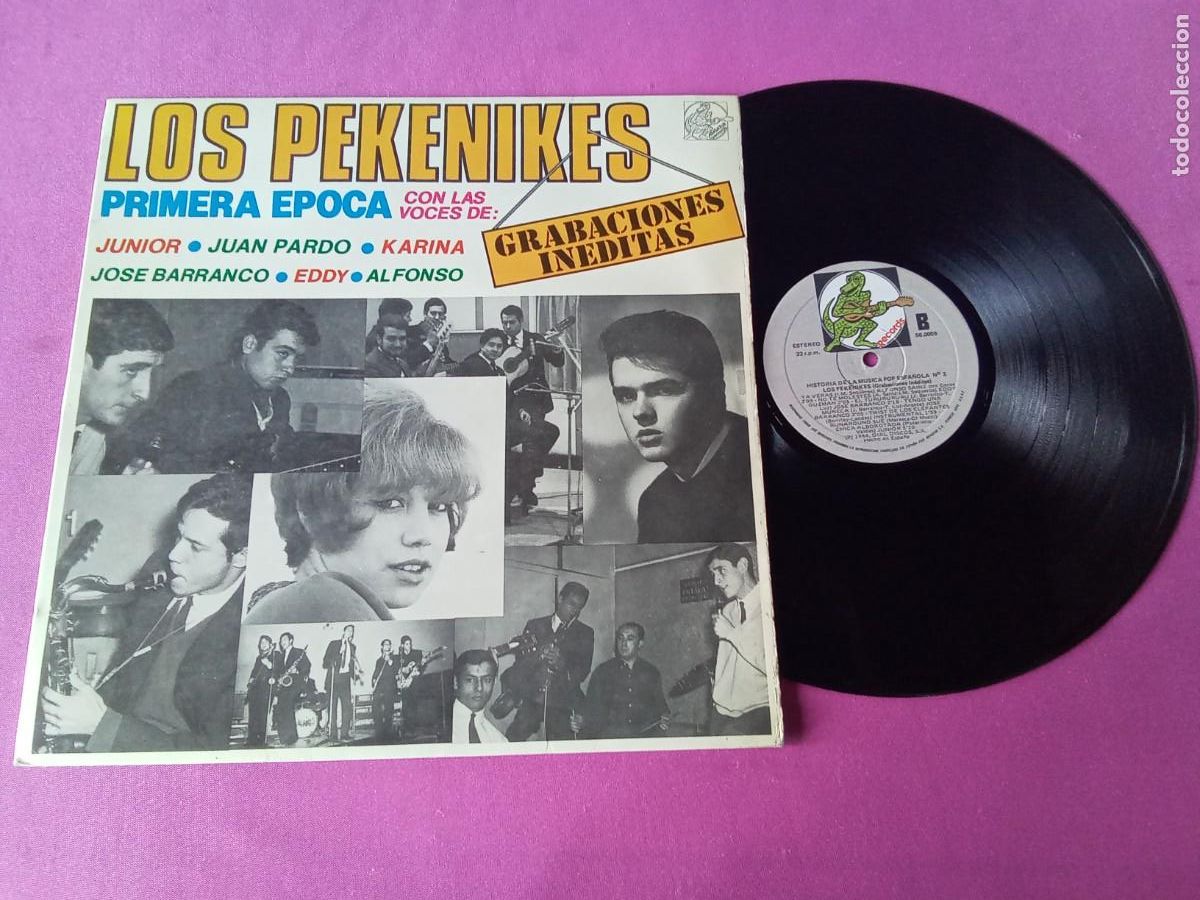 Discos de vinilo: LOS PEKENIKES PRIMERA &Eacute;POCA 1984 LP L31 3