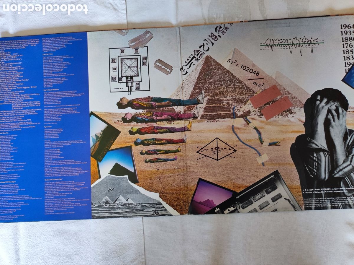 Discos de vinilo: THE ALAN PARSONS PROJECT - PYRAMID - Foto 3