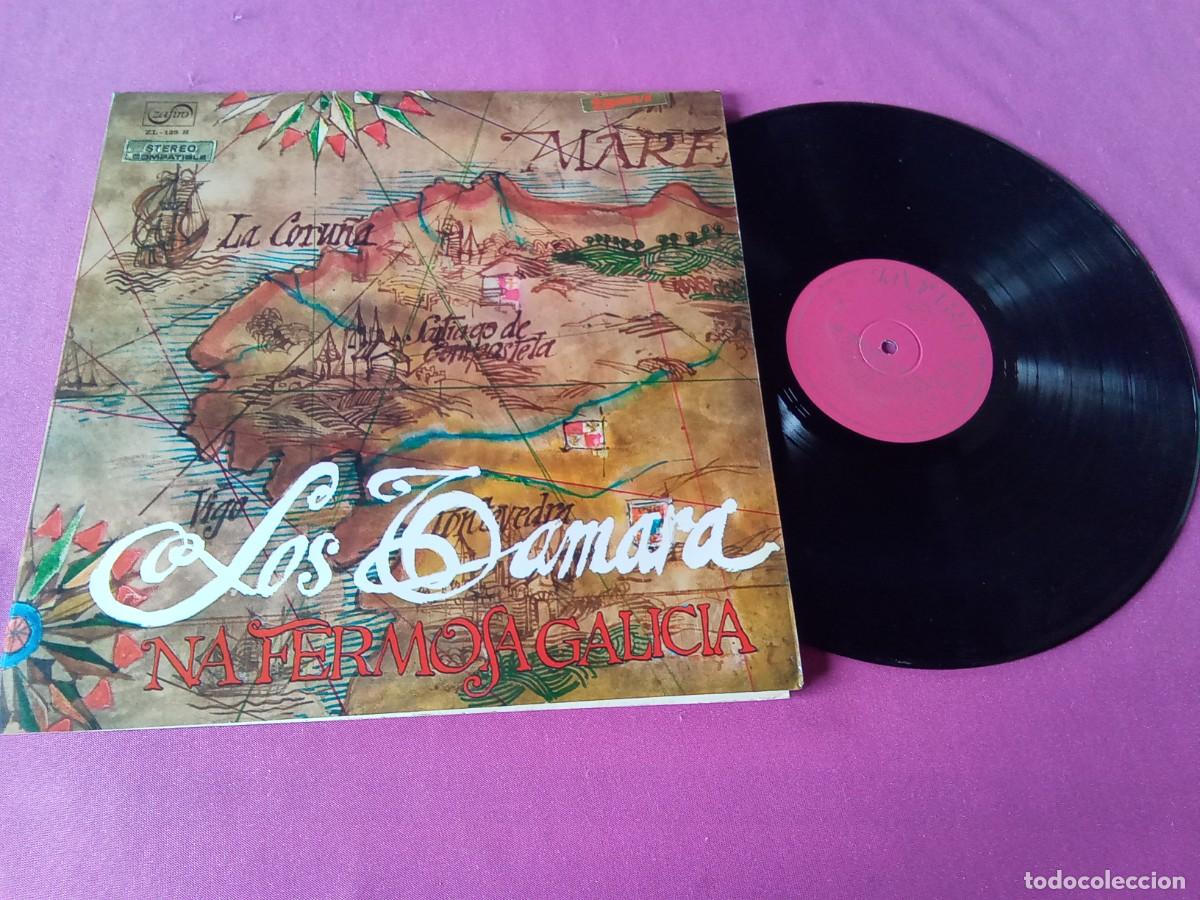 Discos de vinilo: LOS TAMARA LA CORU&Ntilde;A NA HERMOSA GALICIA 1970 LP L31 3