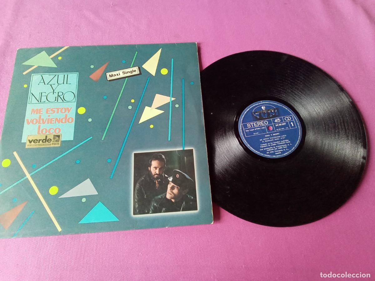Discos de vinilo: AZUL Y NEGRO ME ESTOY VOLVIENDO LOCO LP L31 3