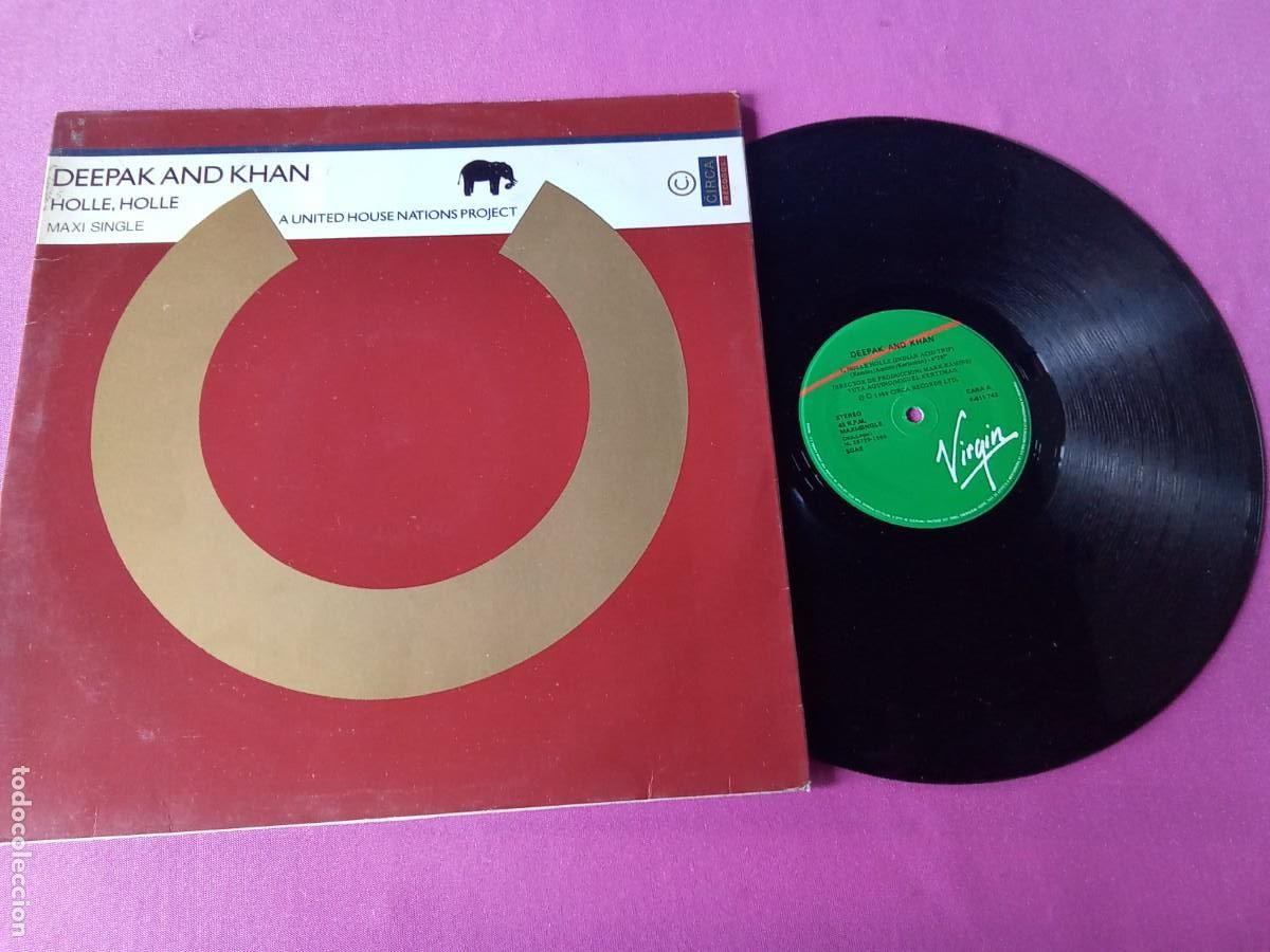Discos de vinilo: DEEPAK AND KHAN HOLLE HOLLE 1988 LP L31 3