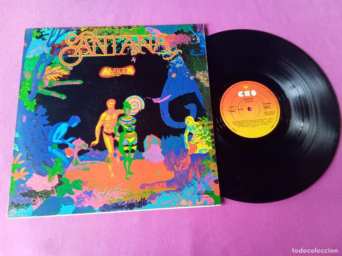 Discos de vinilo: SANTANA AMIGOS 1975 LP L31 3