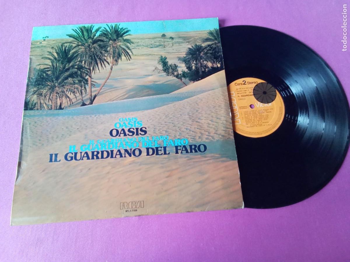Discos de vinilo: OASIS EL GUARDI&Aacute;N DEL FARO 1978 LP L31 3