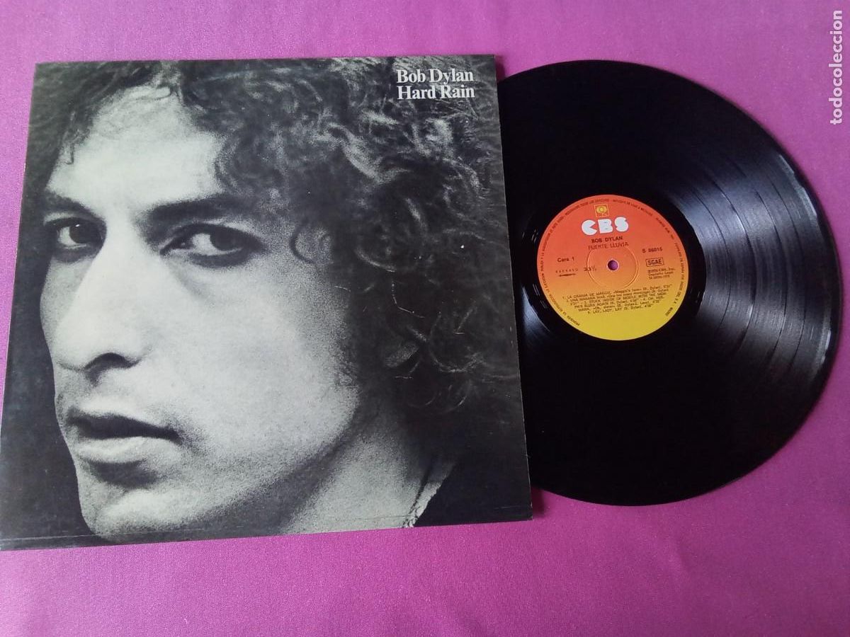 Discos de vinilo: BOD DYLAN HARD RAIN 1976 LP L31 3