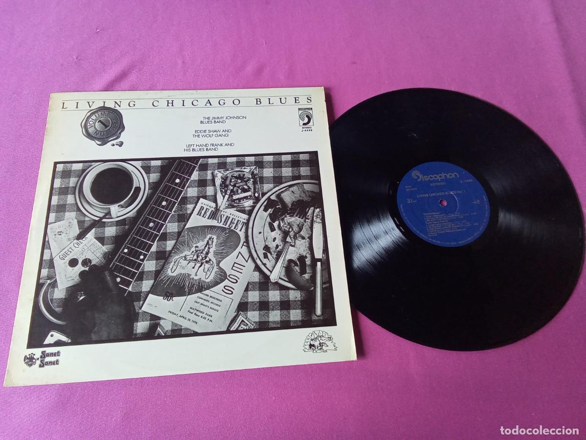 Discos de vinilo: LIVING CHICAGO BLUES 1980 LP L31 3