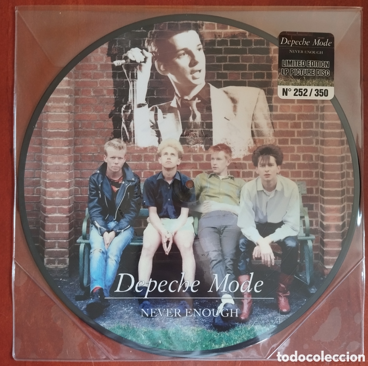 Discos de vinilo: Depeche Mode - Never Enough - picture disc